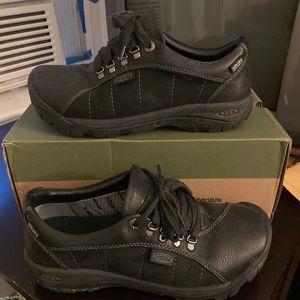 Gently Used Keen Black Leather Presidio W8.5